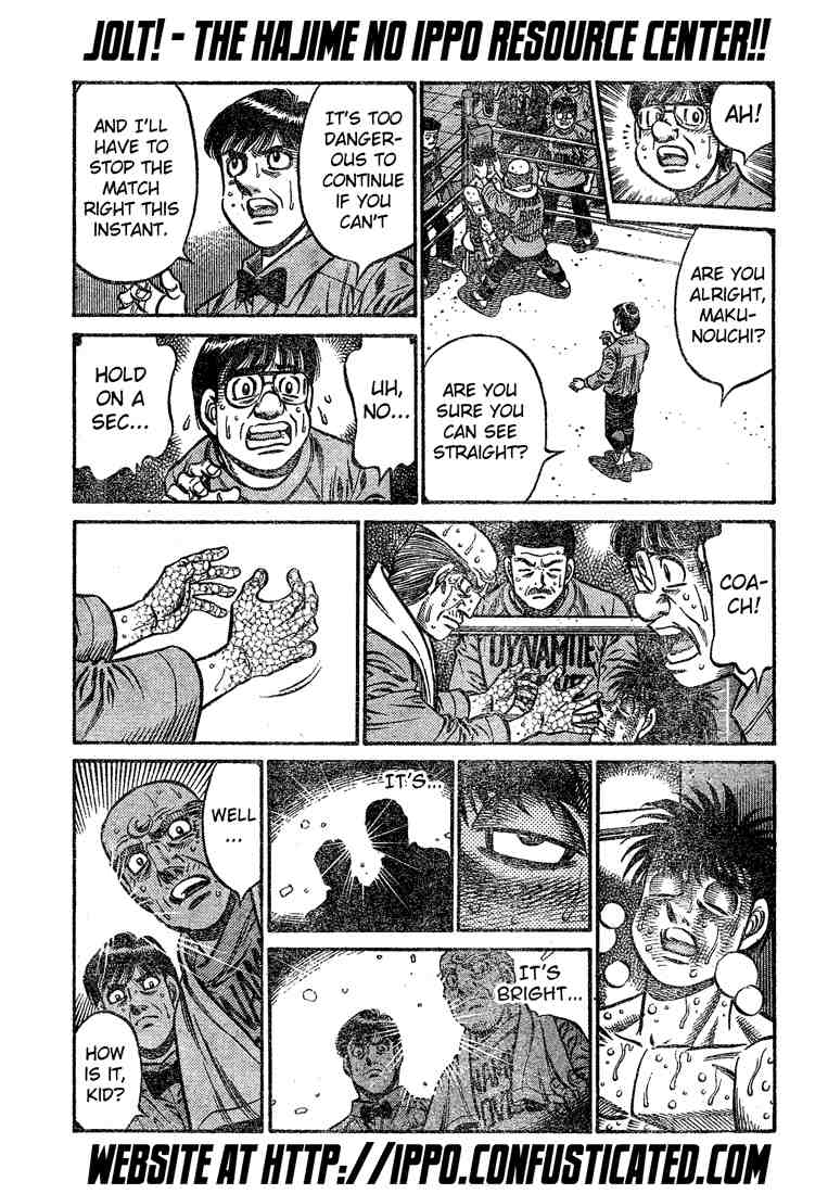 Hajime no Ippo Chapter 785 — page 11