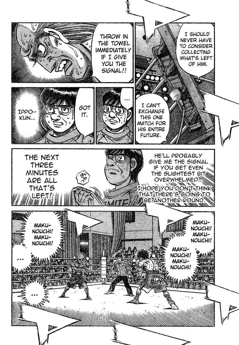 Hajime no Ippo Chapter 785 — page 16
