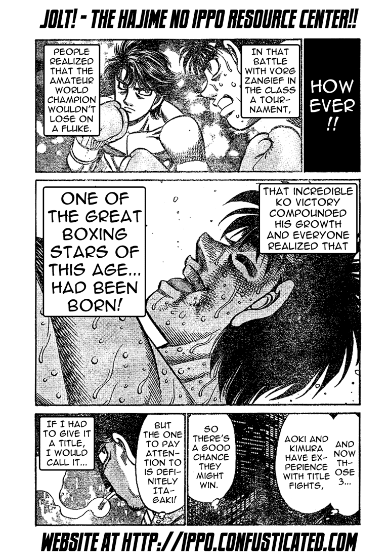 Hajime no Ippo Chapter 793 — page 13