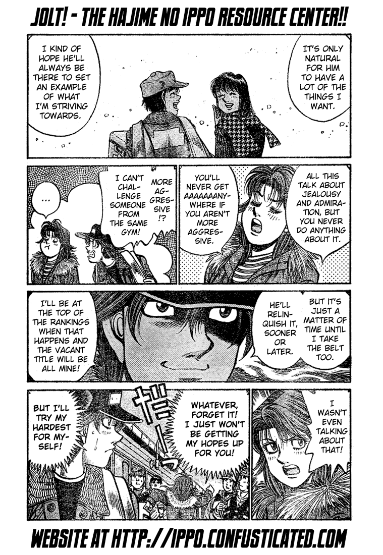 Hajime no Ippo Chapter 795 — page 12