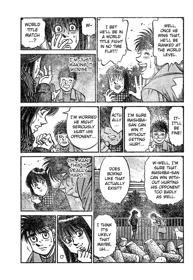 Hajime no Ippo Chapter 795 — page 15