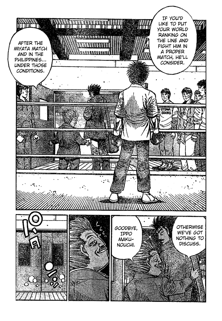 Hajime no Ippo Chapter 800 — page 10