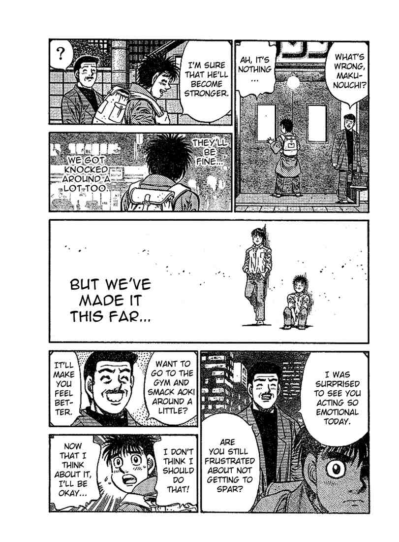 Hajime no Ippo Chapter 801 — page 17