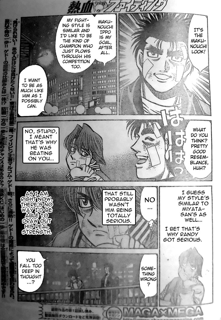 Hajime no Ippo Chapter 802 — page 3