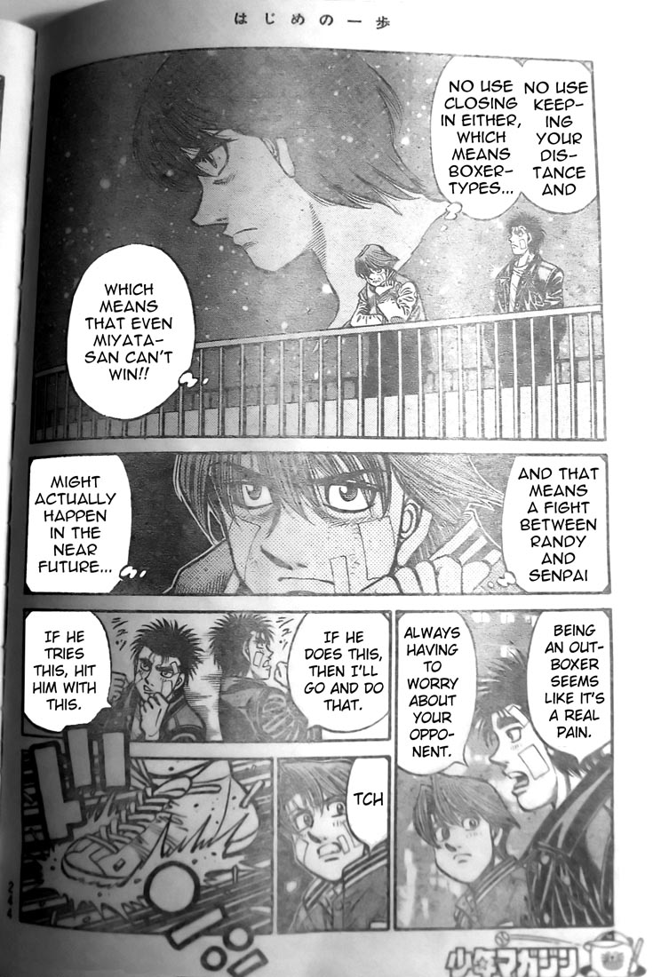 Hajime no Ippo Chapter 802 — page 6