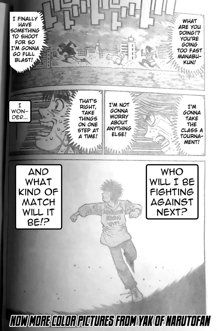 Hajime no Ippo Chapter 802 — page 18