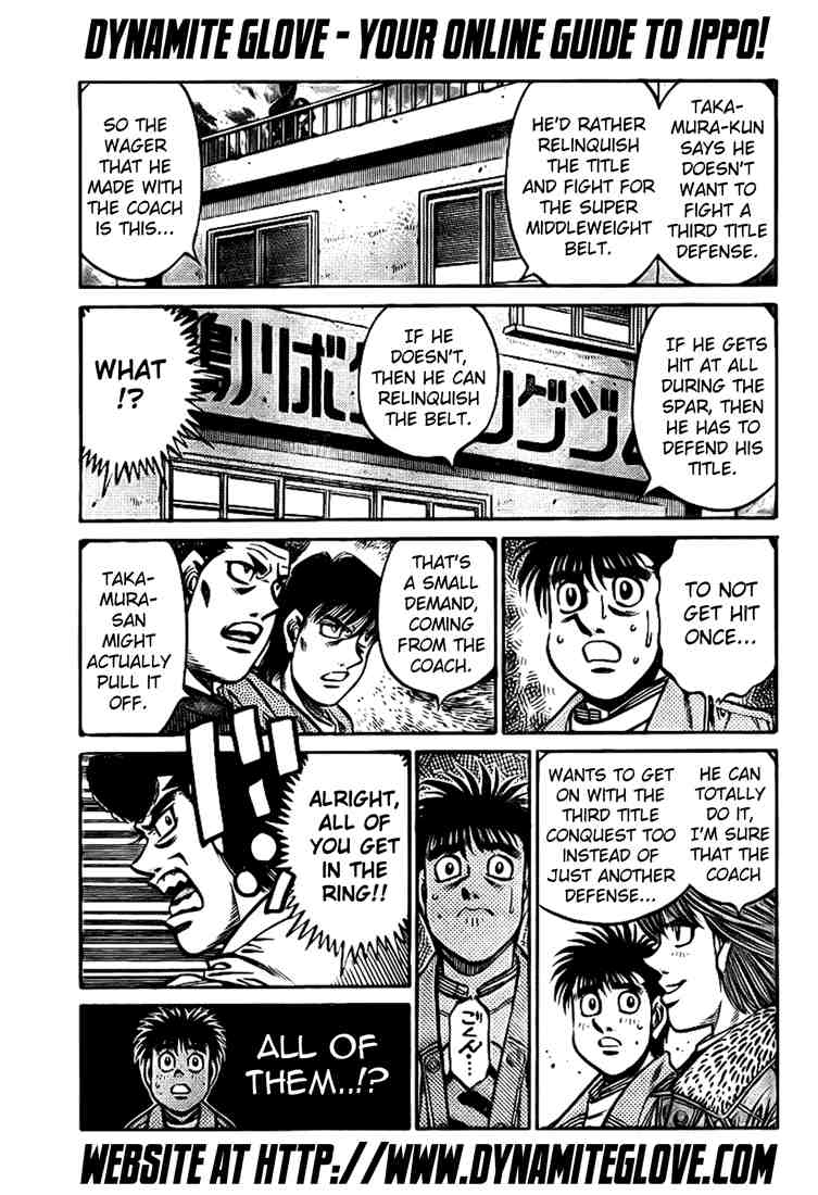 Hajime no Ippo Chapter 803 — page 5