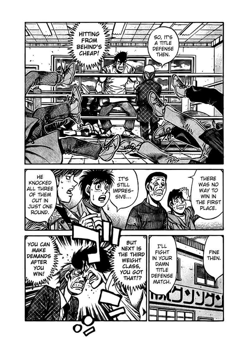 Hajime no Ippo Chapter 803 — page 11