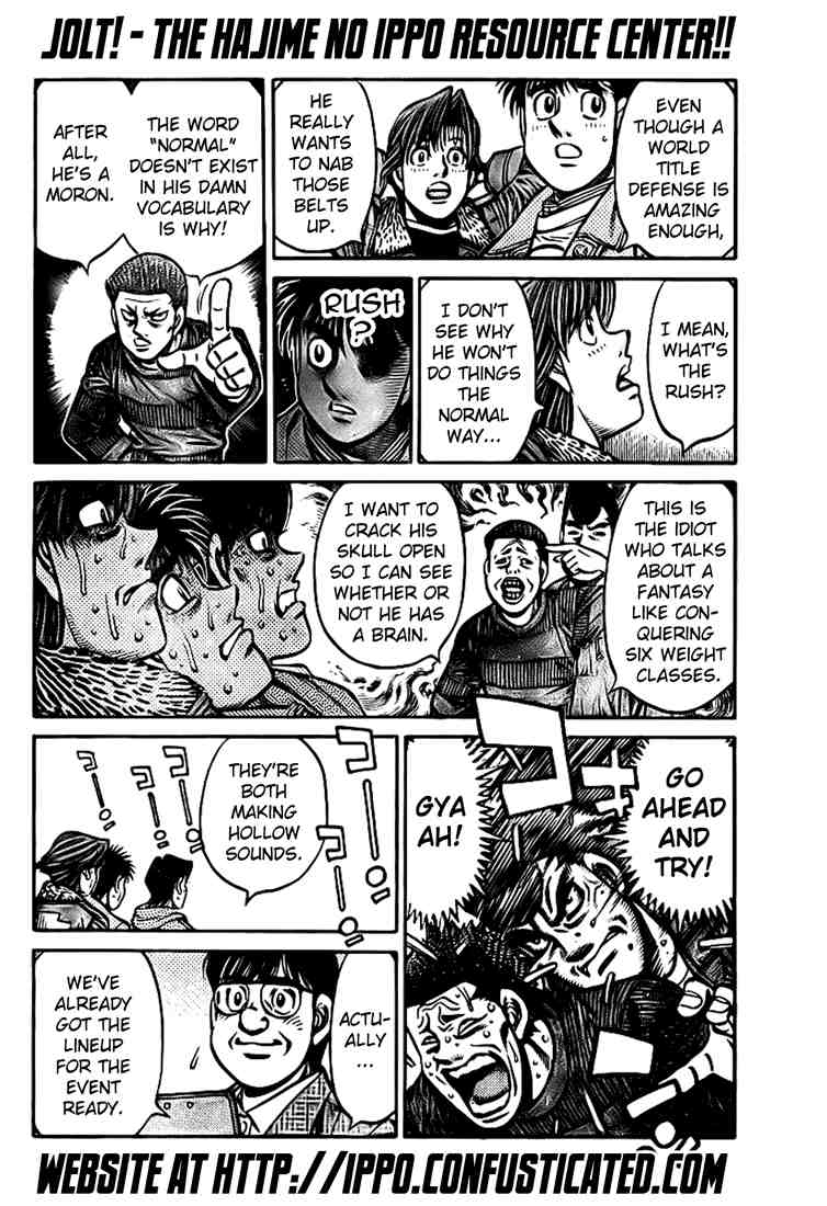 Hajime no Ippo Chapter 803 — page 12