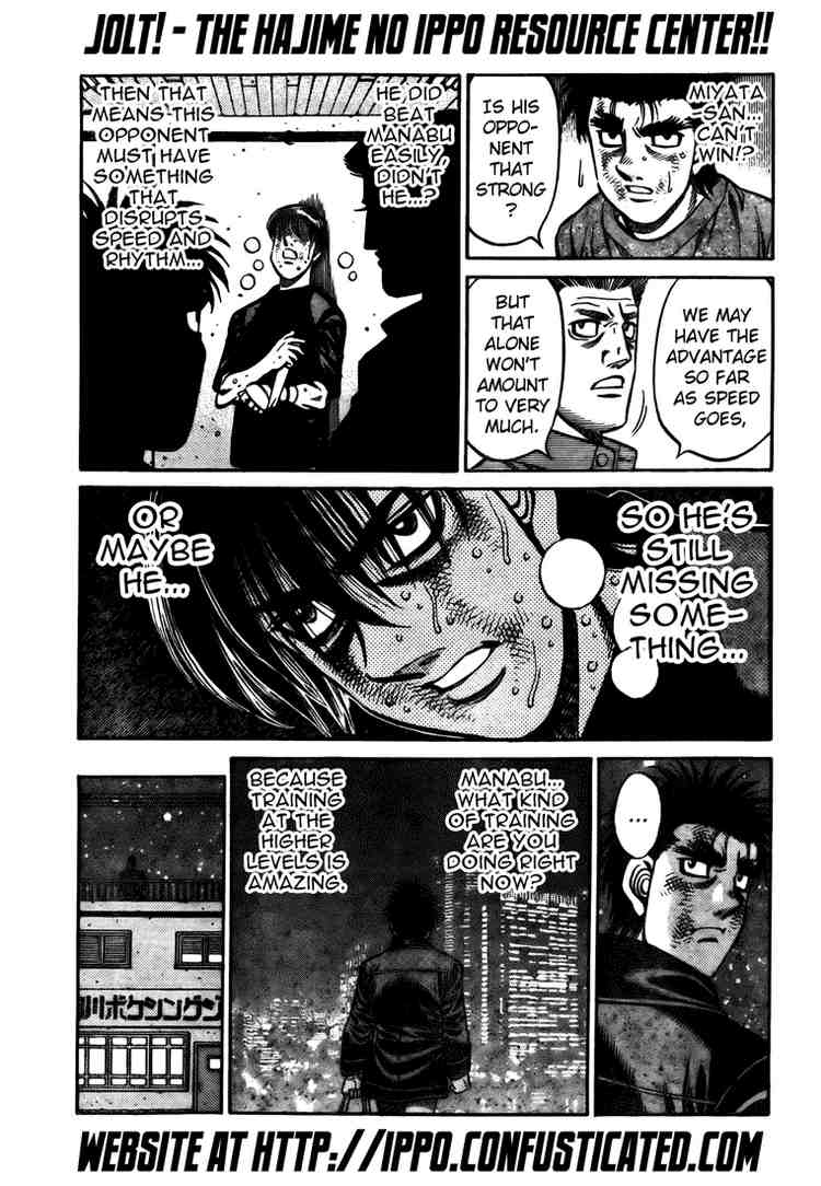 Hajime no Ippo Chapter 804 — page 10