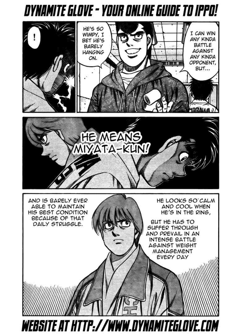 Hajime no Ippo Chapter 805 — page 7