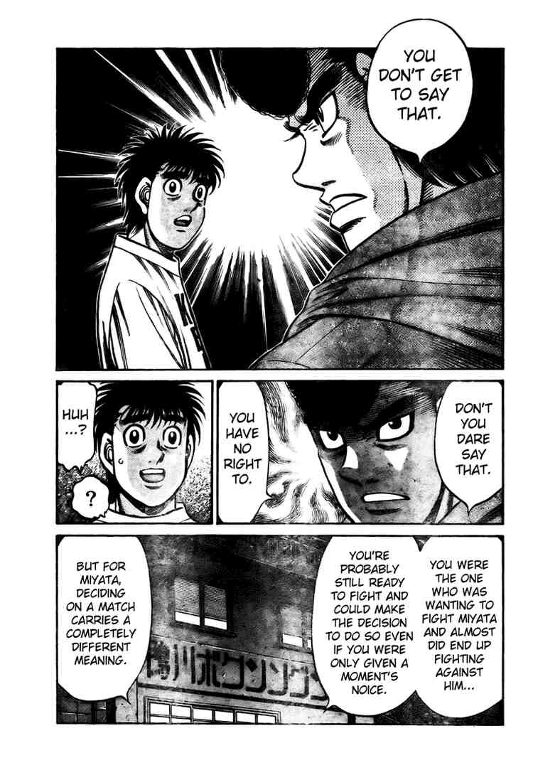 Hajime no Ippo Chapter 805 — page 9
