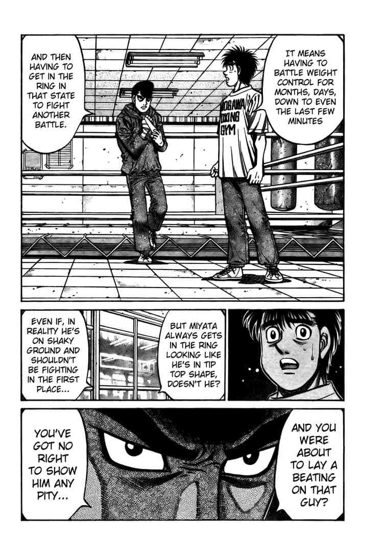 Hajime no Ippo Chapter 805 — page 10