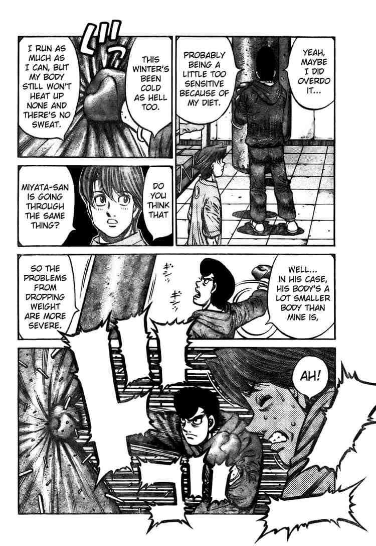 Hajime no Ippo Chapter 805 — page 12