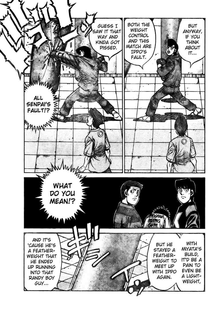 Hajime no Ippo Chapter 805 — page 13