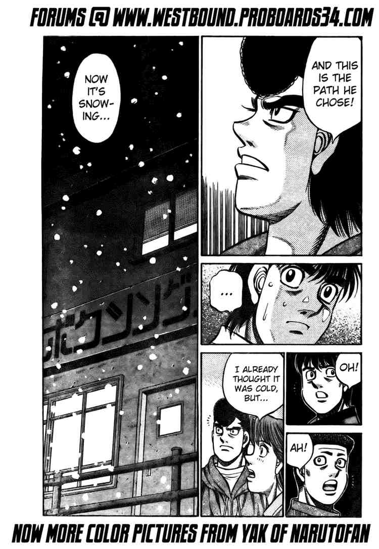 Hajime no Ippo Chapter 805 — page 15