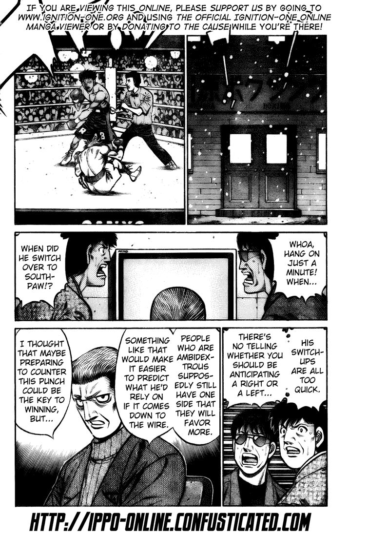 Hajime no Ippo Chapter 806 — page 5