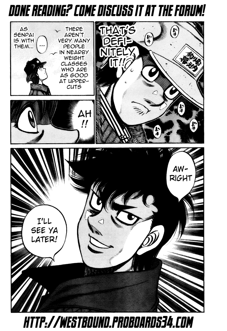 Hajime no Ippo Chapter 806 — page 15