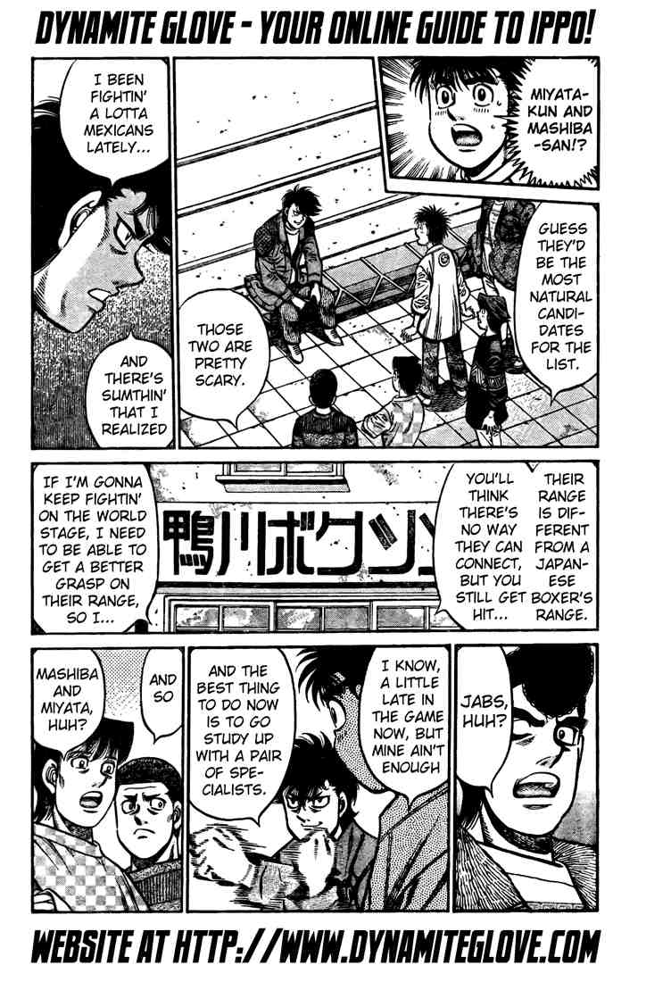 Hajime no Ippo Chapter 808 — page 10