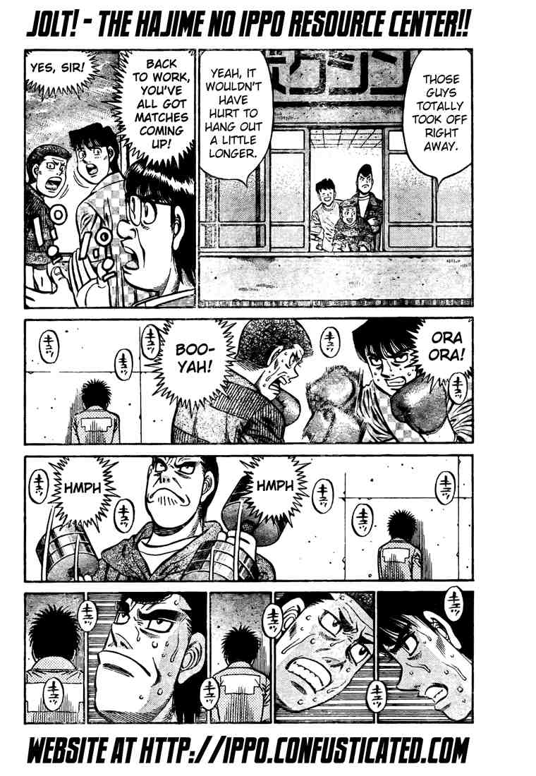 Hajime no Ippo Chapter 808 — page 14