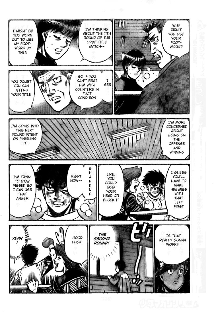 Hajime no Ippo Chapter 810 — page 6