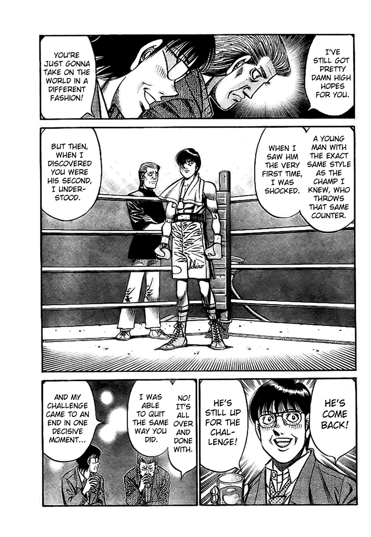 Hajime no Ippo Chapter 812 — page 9