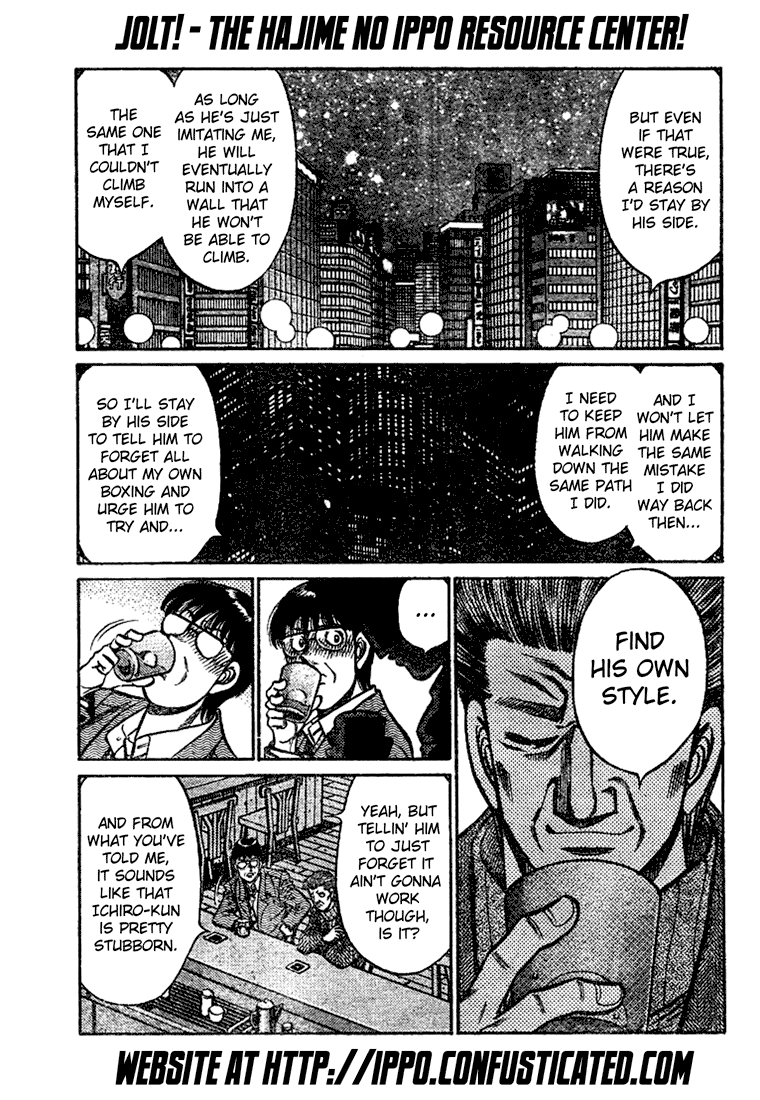 Hajime no Ippo Chapter 813 — page 14