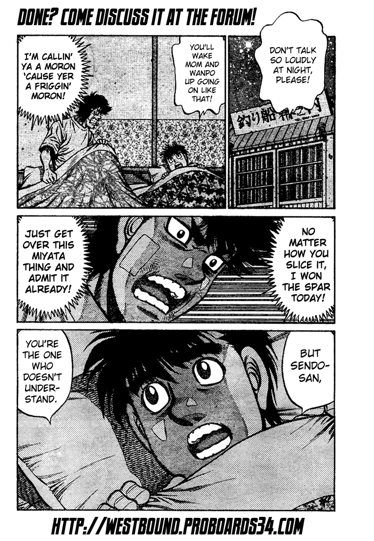 Hajime no Ippo Chapter 813 — page 17