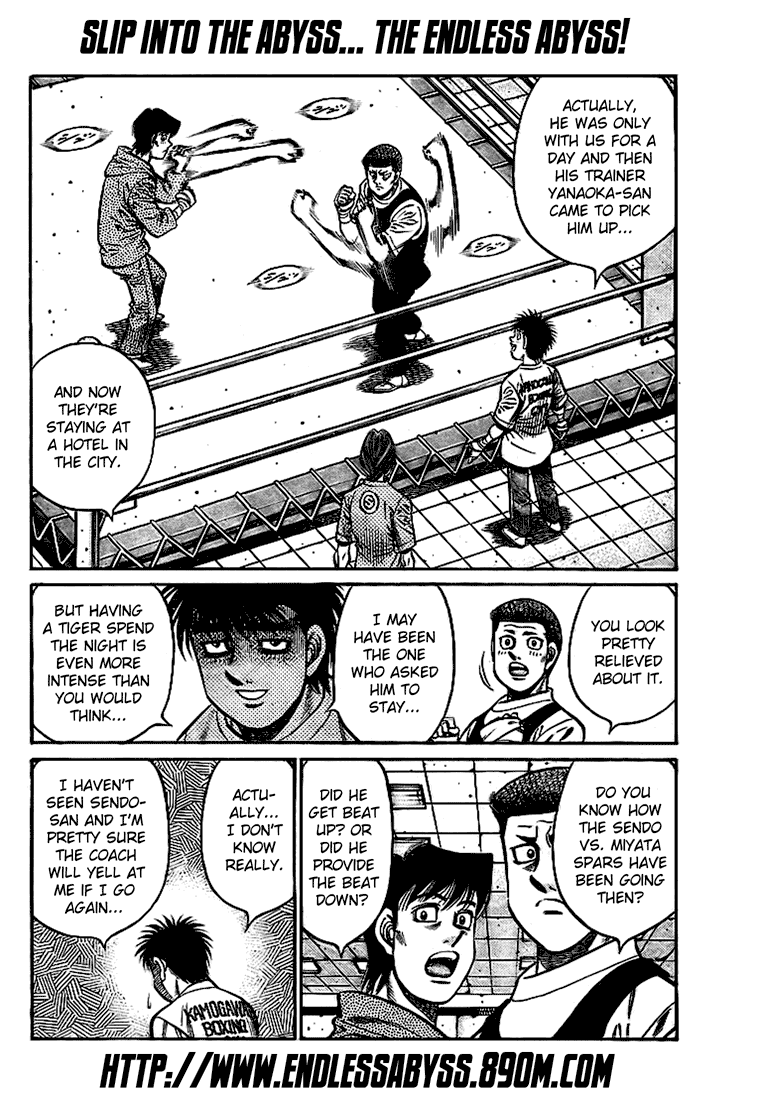 Hajime no Ippo Chapter 814 — page 8
