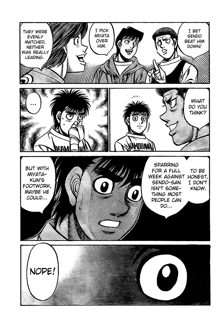 Hajime no Ippo Chapter 814 — page 9