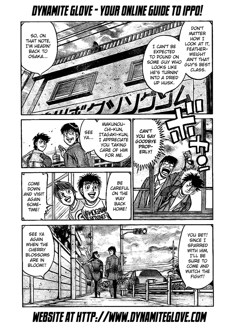 Hajime no Ippo Chapter 814 — page 11