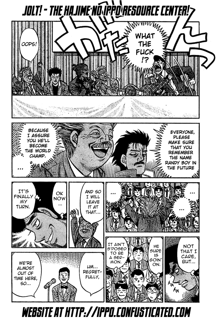 Hajime no Ippo Chapter 816 — page 13