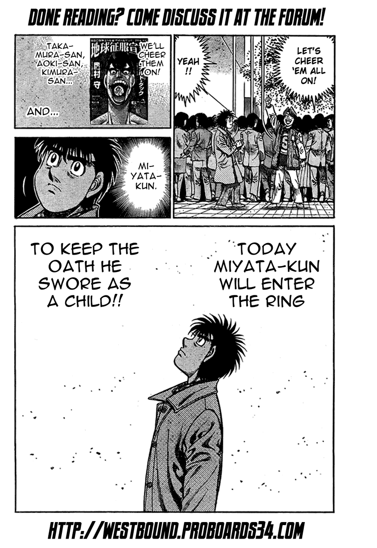 Hajime no Ippo Chapter 816 — page 17
