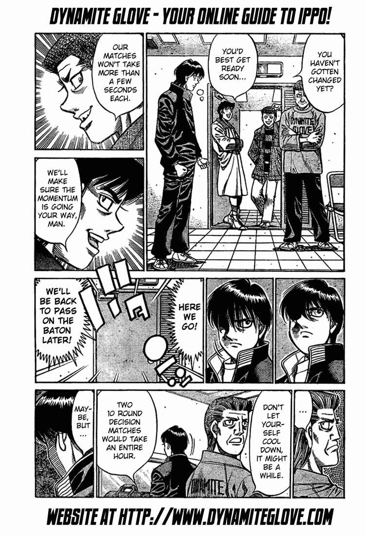 Hajime no Ippo Chapter 817 — page 8