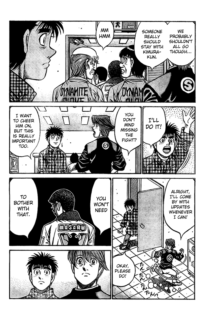 Hajime no Ippo Chapter 818 — page 2
