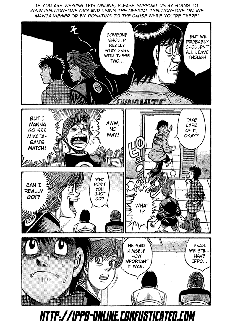 Hajime no Ippo Chapter 819 — page 3