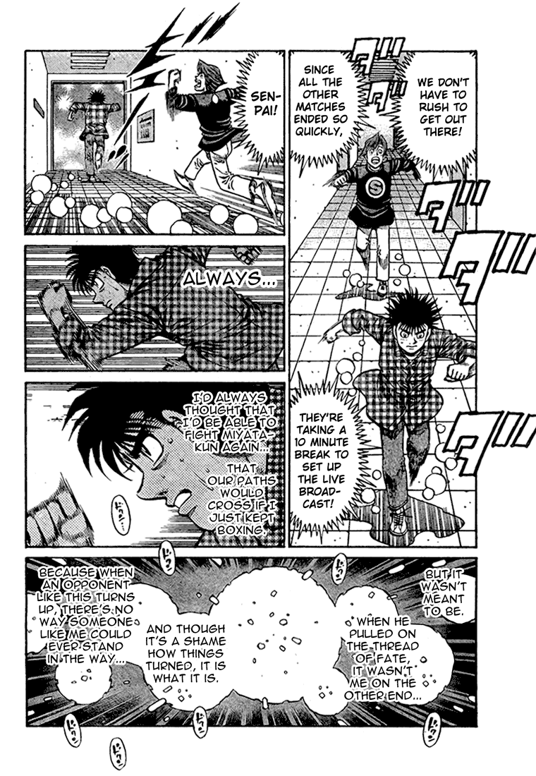 Hajime no Ippo Chapter 819 — page 8