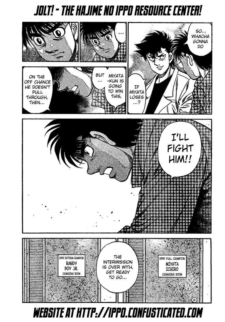 Hajime no Ippo Chapter 819 — page 15