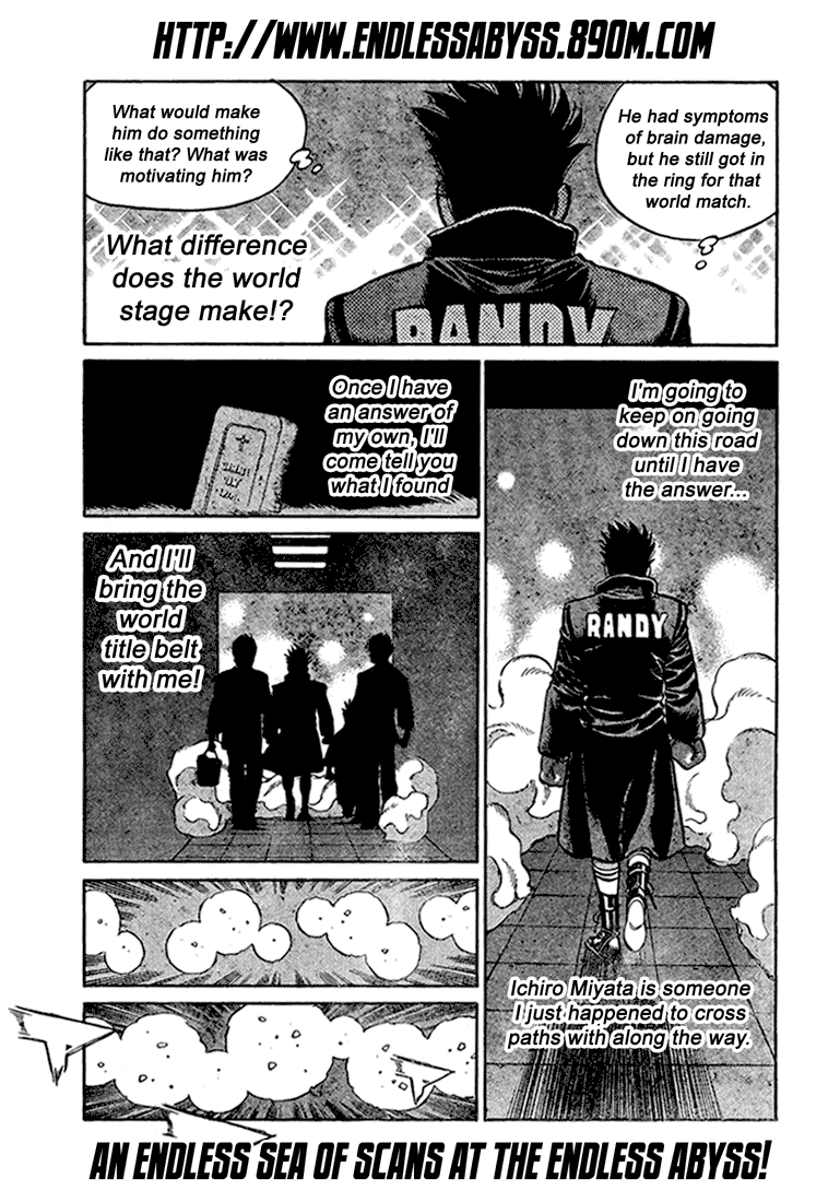 Hajime no Ippo Chapter 820 — page 5