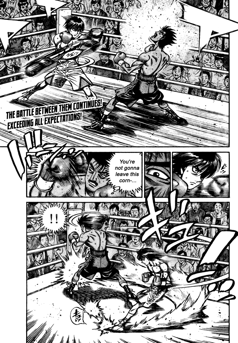 Hajime no Ippo Chapter 823 — page 1