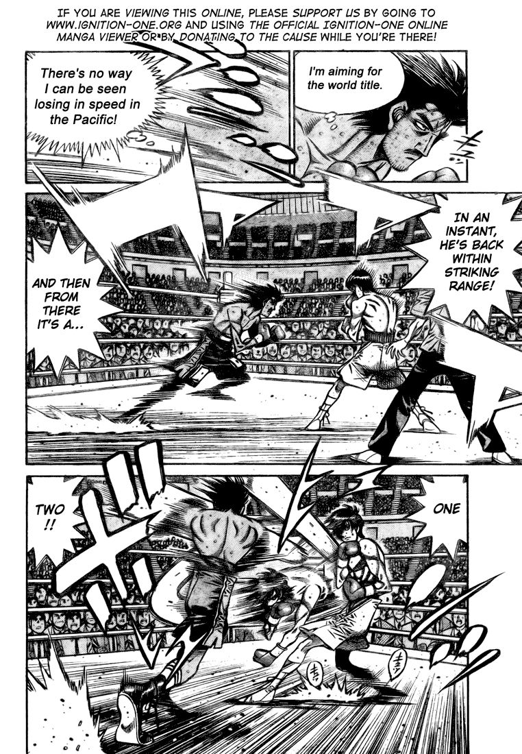 Hajime no Ippo Chapter 823 — page 6