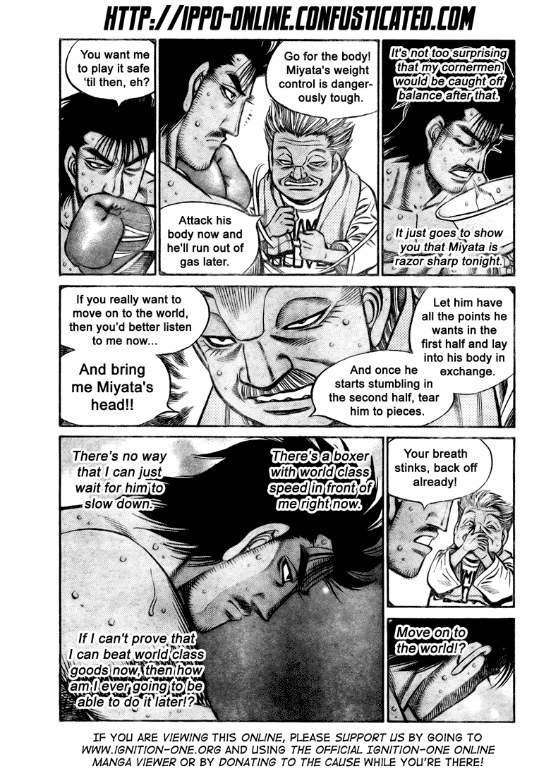 Hajime no Ippo Chapter 824 — page 3