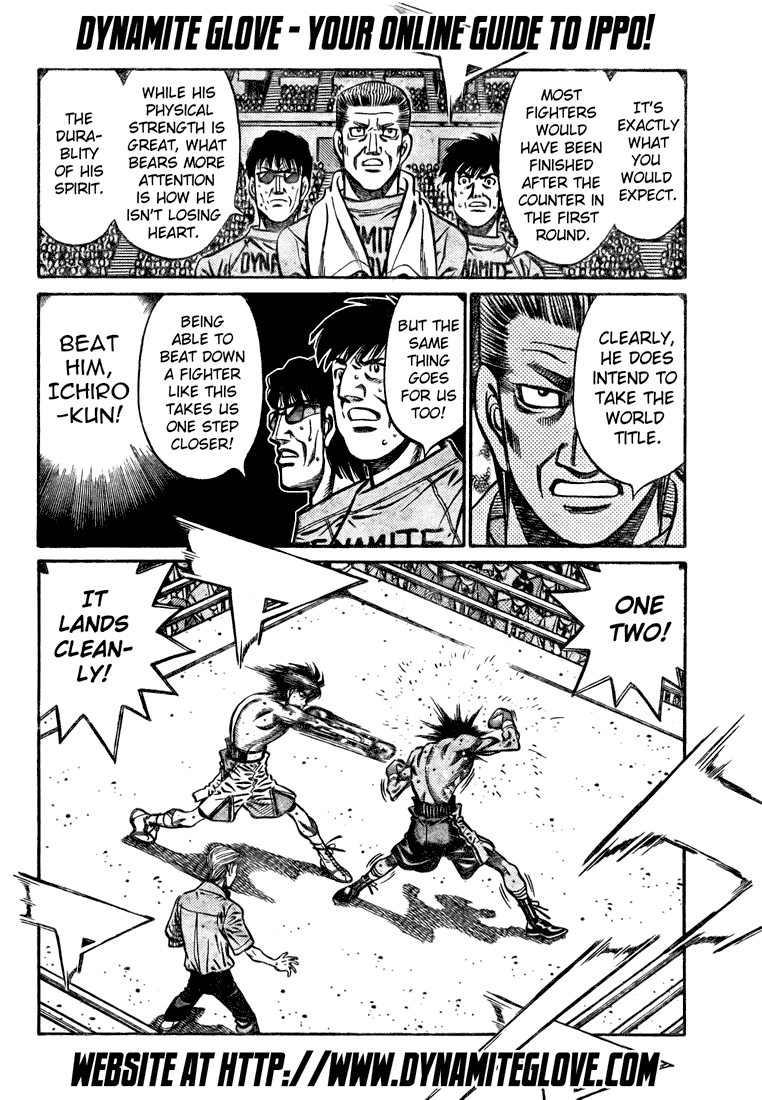 Hajime no Ippo Chapter 825 — page 8