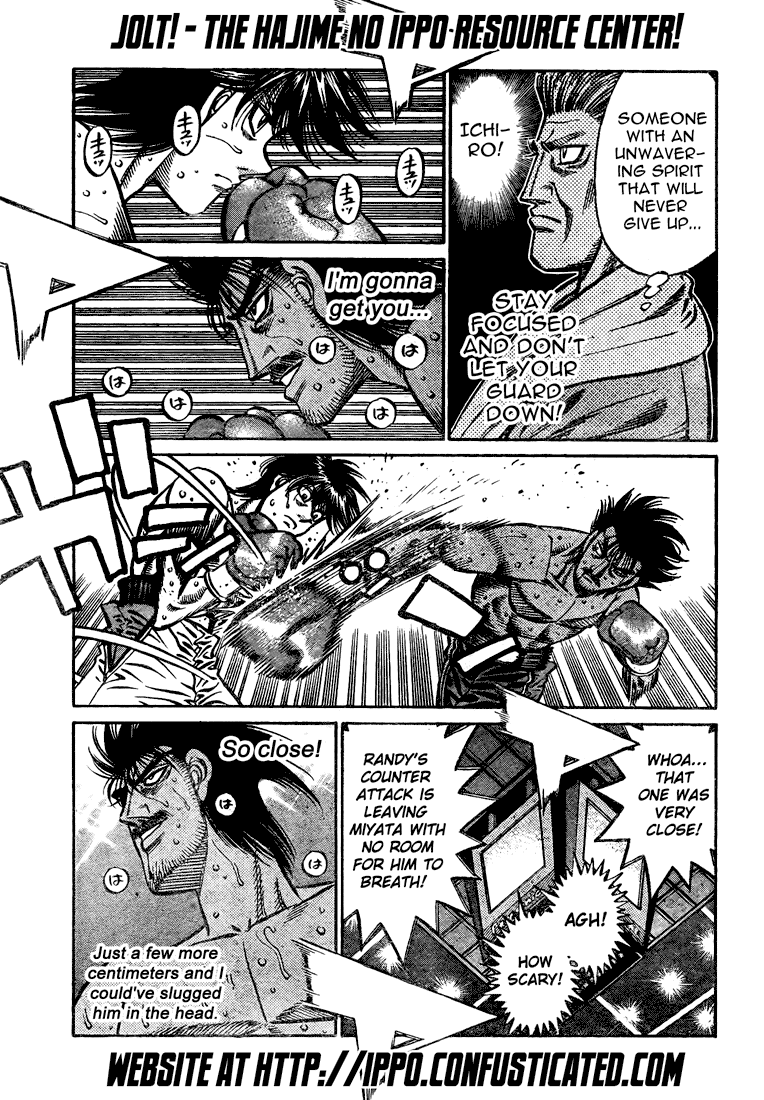 Hajime no Ippo Chapter 825 — page 11
