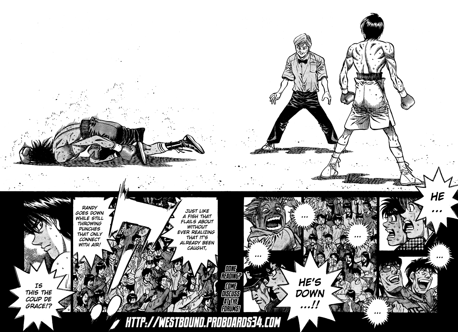 Hajime no Ippo Chapter 825 — page 16