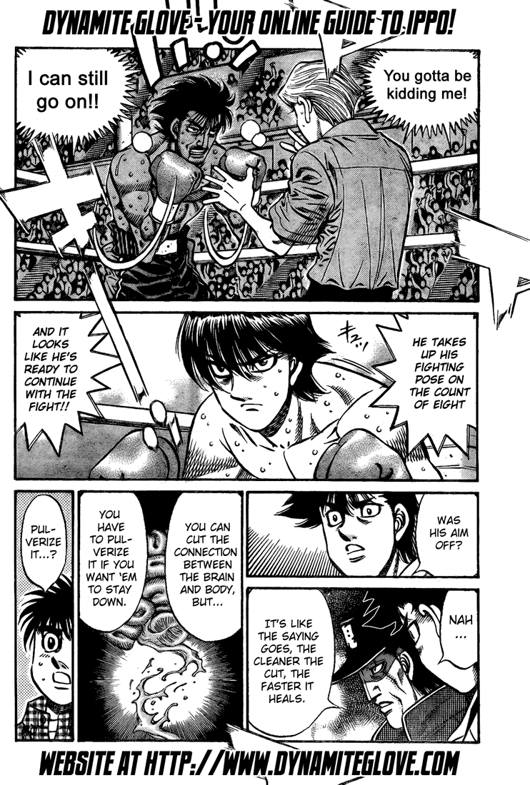 Hajime no Ippo Chapter 826 — page 11