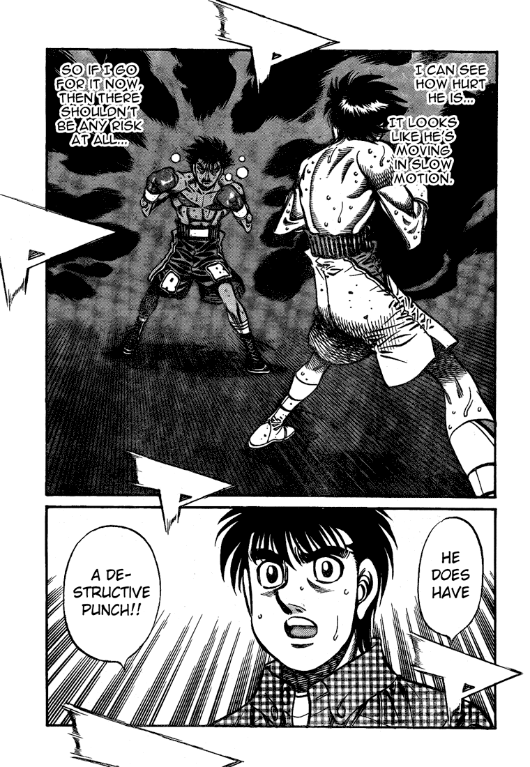 Hajime no Ippo Chapter 826 — page 15