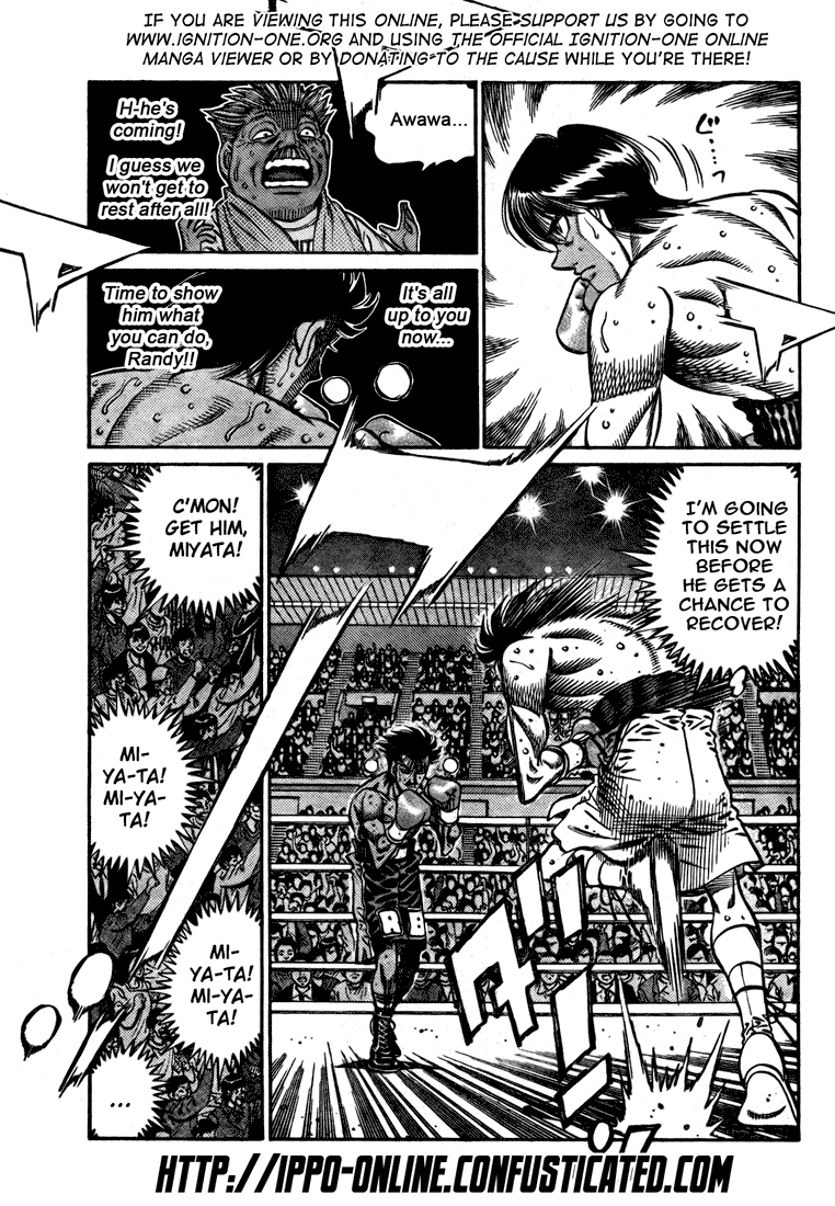 Hajime no Ippo Chapter 829 — page 5