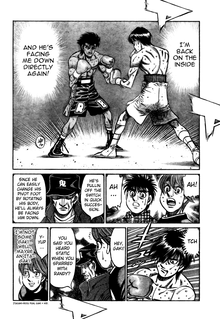 Hajime no Ippo Chapter 830 — page 6