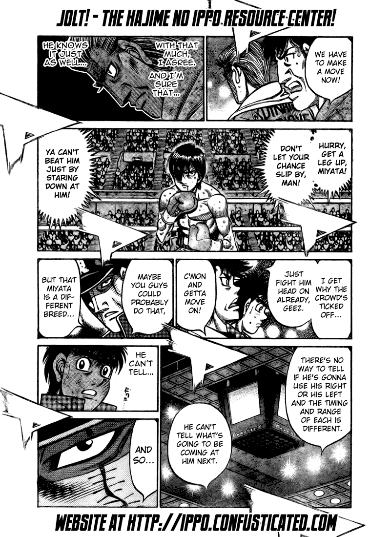 Hajime no Ippo Chapter 830 — page 11